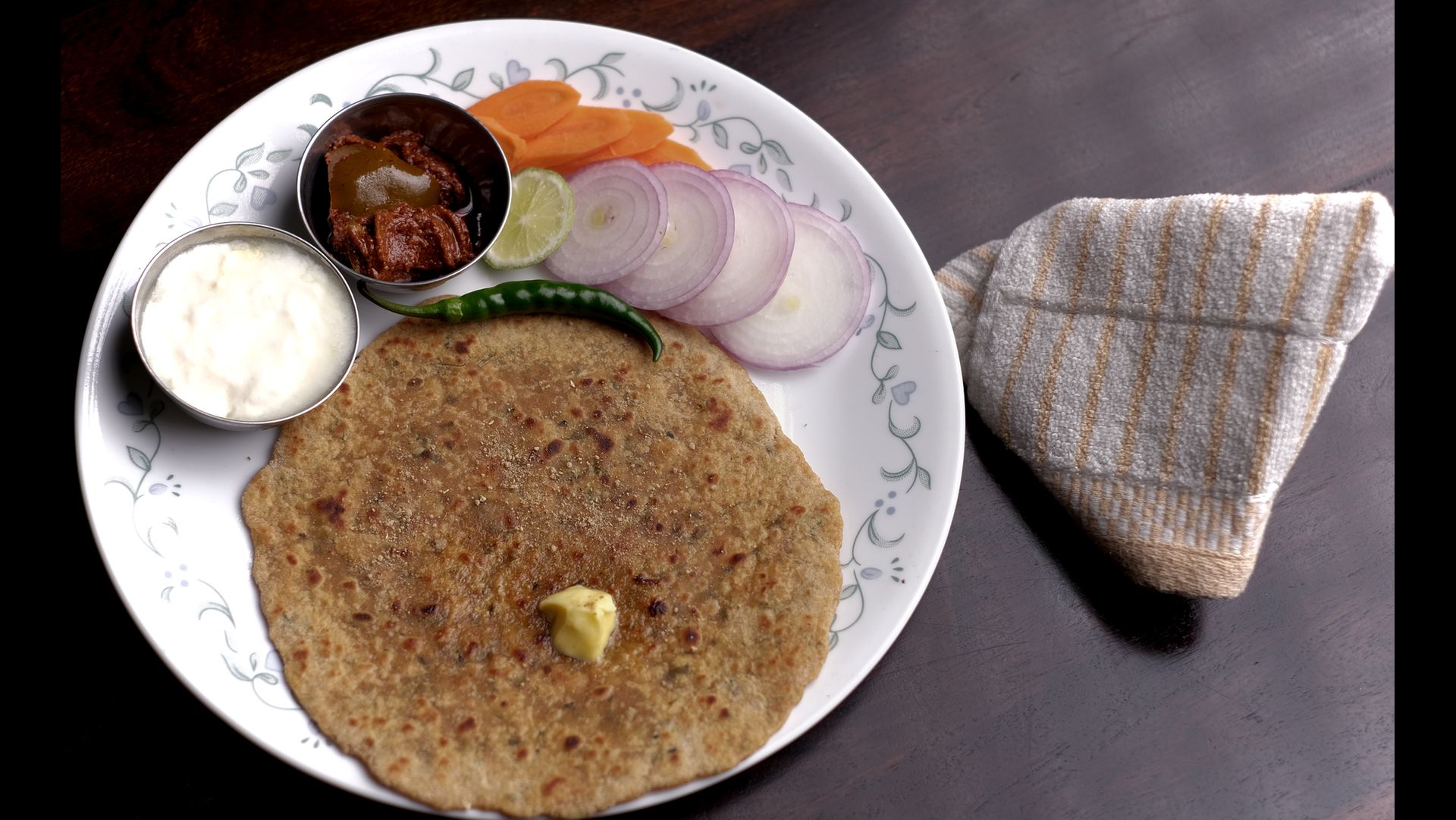 Ashgourd Paratha